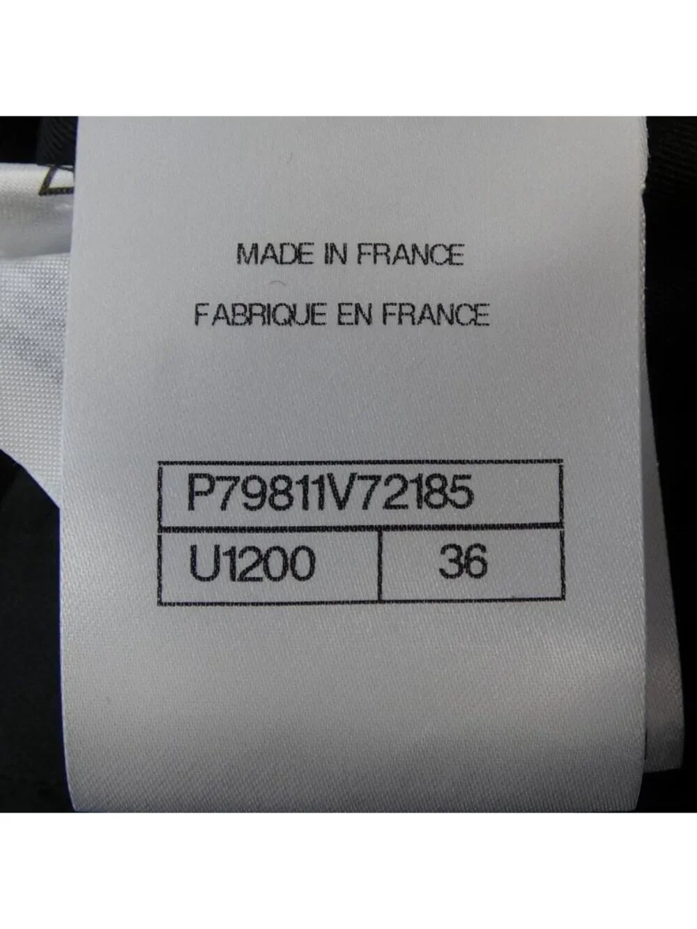 Chanel 25A Collarless Jacket